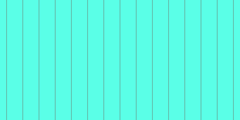 #5affe7, #67a393 vertical lines, two pixels wide, fifty-two pixels apart