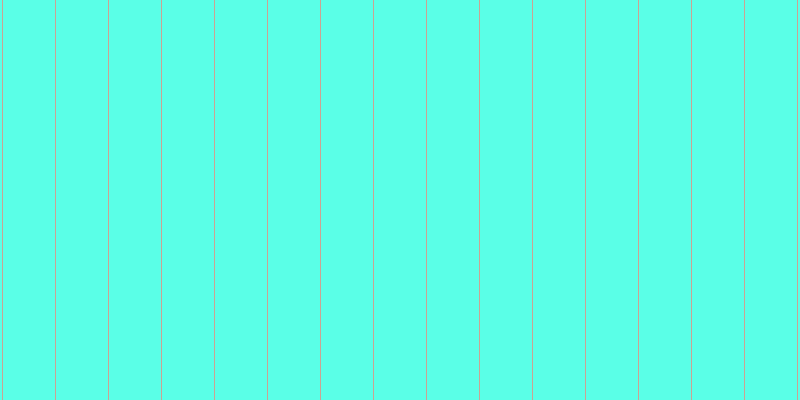 #5affe7, #caa393 vertical lines, one pixels wide, fifty-two pixels apart