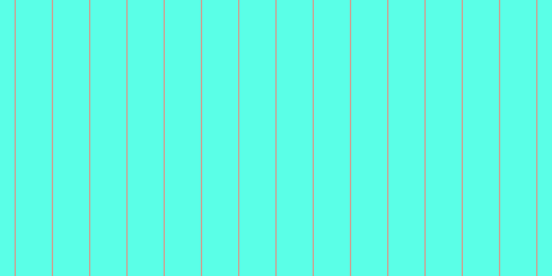 #5affe7, #caa393 vertical lines, two pixels wide, fifty-two pixels apart
