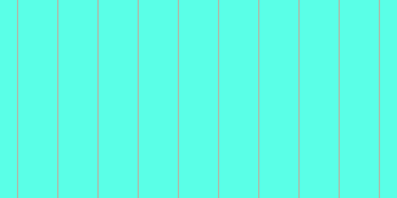 #5affe7, #caa393 vertical lines, two pixels wide, seventy-nine pixels apart