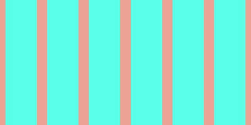 #5affe7, #eba393 vertical lines, thirty-three pixels wide, one hundred pixels apart