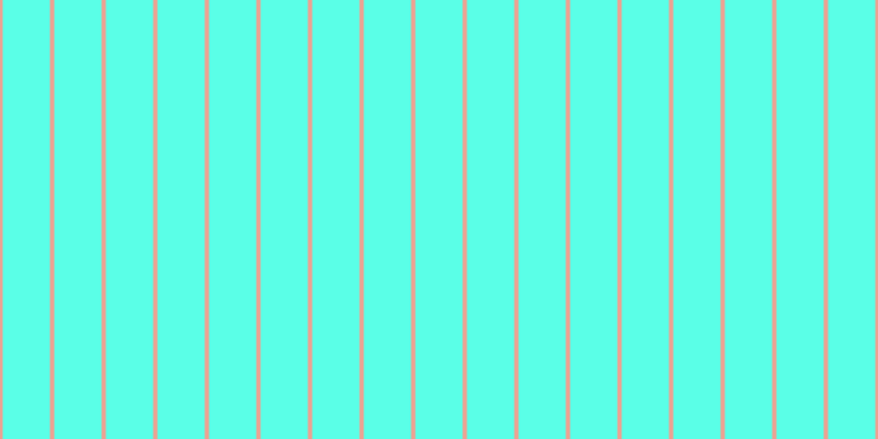 #5affe7, #eba393 vertical lines, four pixels wide, forty-three pixels apart