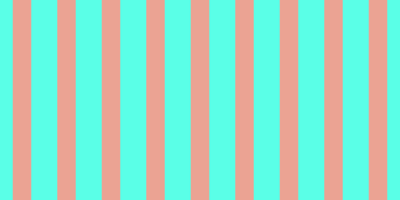 #5affe7, #eba393 vertical lines, thirty-seven pixels wide, fifty-two pixels apart