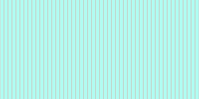 #5affe7 (50%), #eba393 vertical lines, two pixels wide, fourteen pixels apart