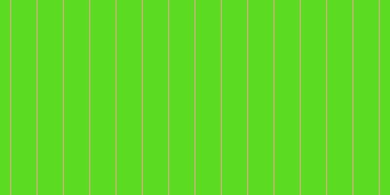 #5bdb21, #eba393 vertical lines, two pixels wide, fifty-two pixels apart