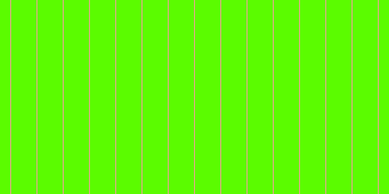 #5bfc00, #eba393 vertical lines, two pixels wide, fifty-two pixels apart