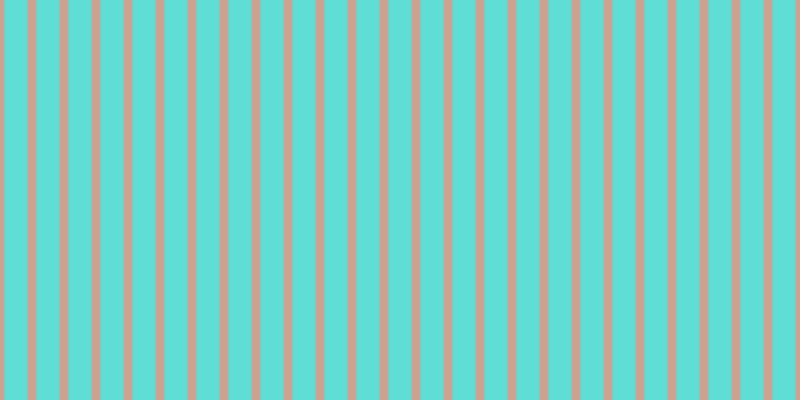 #5eded4, #caa393 vertical lines, nine pixels wide, twenty-three pixels apart