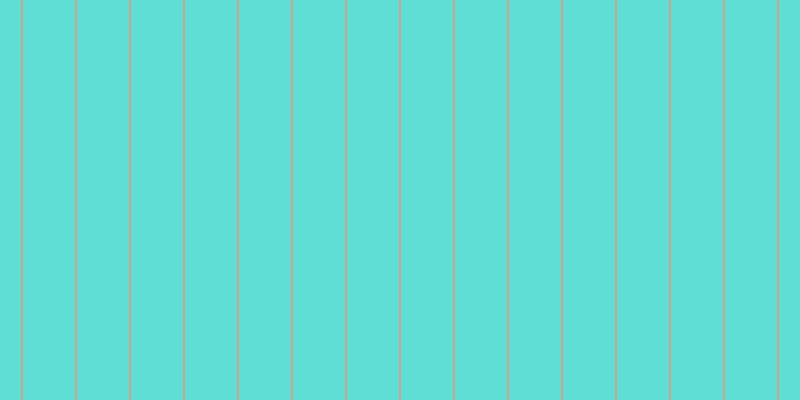 #5eded4, #caa393 vertical lines, two pixels wide, fifty-two pixels apart