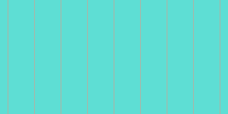 #5eded4, #caa393 vertical lines, two pixels wide, ninety-one pixels apart