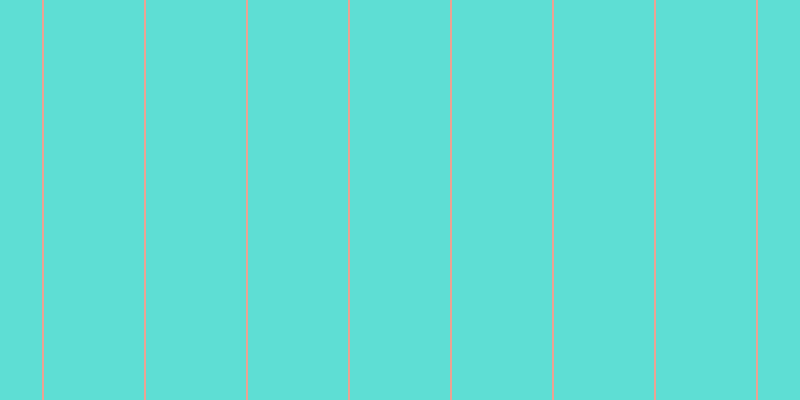 #5eded4, #eba393 vertical lines, two pixels wide, one hundred pixels apart