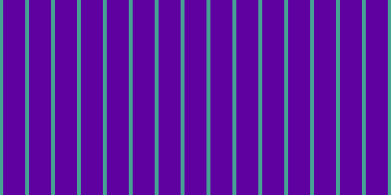 #5f00a1, #46a393 vertical lines, eight pixels wide, forty-five pixels apart