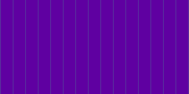 #5f00a1, #46a393 vertical lines, one pixels wide, fifty-two pixels apart