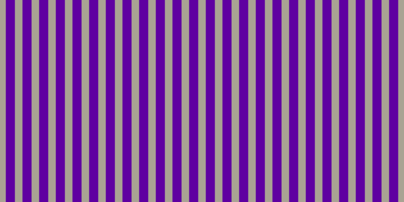 #5f00a1, #a9a393 vertical lines, fifteen pixels wide, eighteen pixels apart