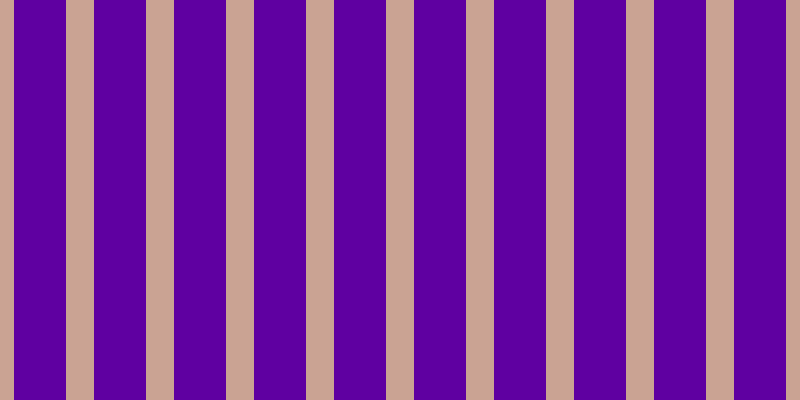 #5f00a1, #caa393 vertical lines, twenty-eight pixels wide, fifty-two pixels apart