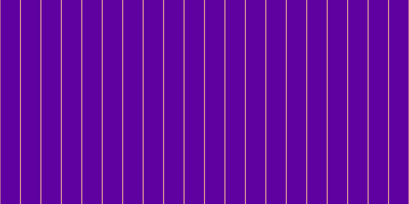 #5f00a1, #eba393 vertical lines, two pixels wide, thirty-eight pixels apart