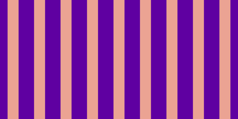 #5f00a1, #eba393 vertical lines, thirty-seven pixels wide, fifty-two pixels apart