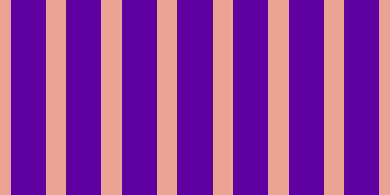 #5f00a1, #eba393 vertical lines, forty-two pixels wide, seventy-two pixels apart