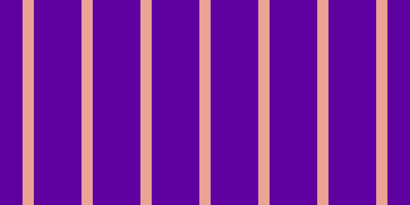 #5f00a1, #eba393 vertical lines, twenty-two pixels wide, ninety-three pixels apart