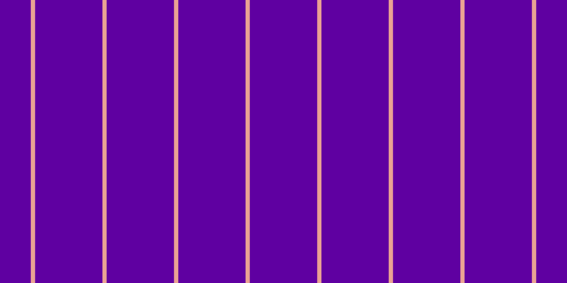 #5f00a1, #eba393 vertical lines, six pixels wide, ninety-five pixels apart