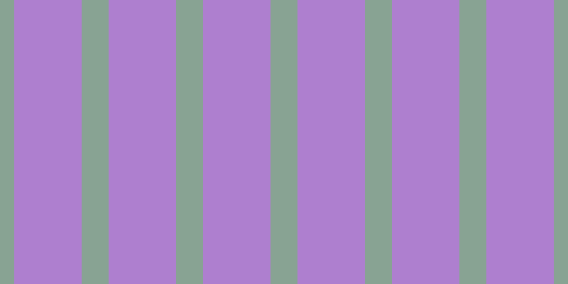 #5f00a1 (50%), #88a393 vertical lines, thirty-eight pixels wide, ninety-five pixels apart