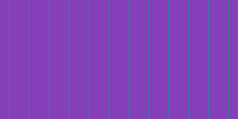 #5f00a1 (75%), #04a393 vertical lines, two pixels wide, sixty-five pixels apart