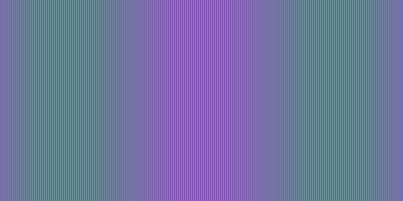 #5f00a1 (75%), #67a393 vertical lines, two pixels wide, two pixels apart