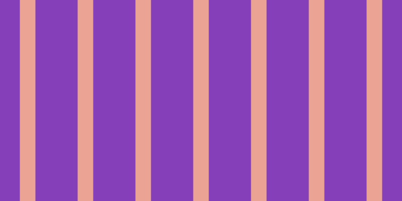#5f00a1 (75%), #eba393 vertical lines, thirty-one pixels wide, eighty-four pixels apart