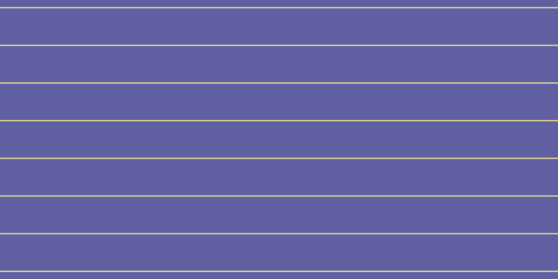 #5f5fa1, #dbd393 horizontal lines, two pixels wide, fifty-two pixels apart