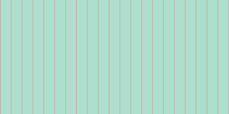 #5fbfa0 (50%), #caa393 vertical lines, two pixels wide, thirty-six pixels apart
