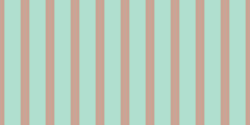 #5fbfa0 (50%), #caa393 vertical lines, twenty-eight pixels wide, fifty-two pixels apart