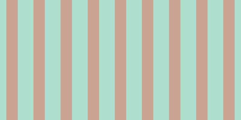 #5fbfa0 (50%), #caa393 vertical lines, thirty-eight pixels wide, fifty-two pixels apart