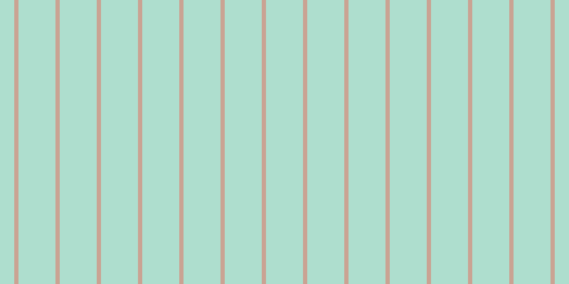 #5fbfa0 (50%), #caa393 vertical lines, six pixels wide, fifty-two pixels apart