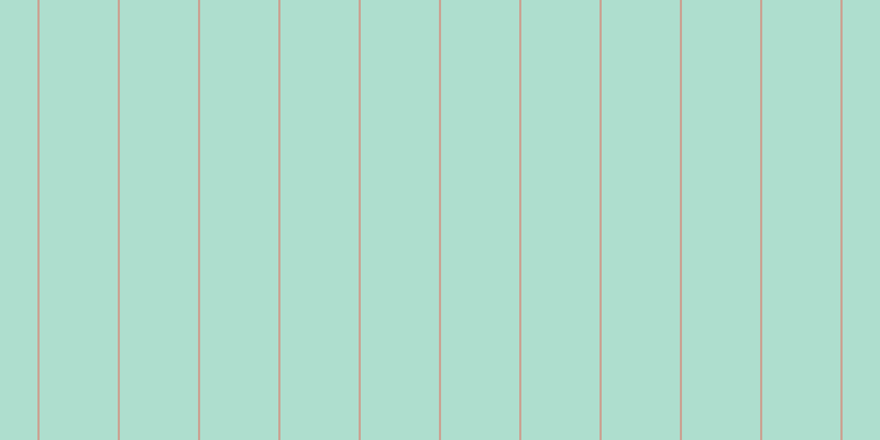 #5fbfa0 (50%), #caa393 vertical lines, two pixels wide, seventy-one pixels apart