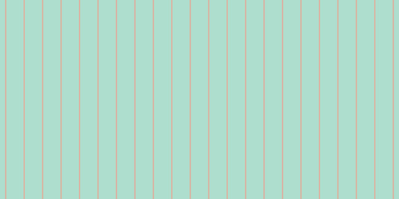 #5fbfa0 (50%), #eba393 vertical lines, two pixels wide, thirty-five pixels apart