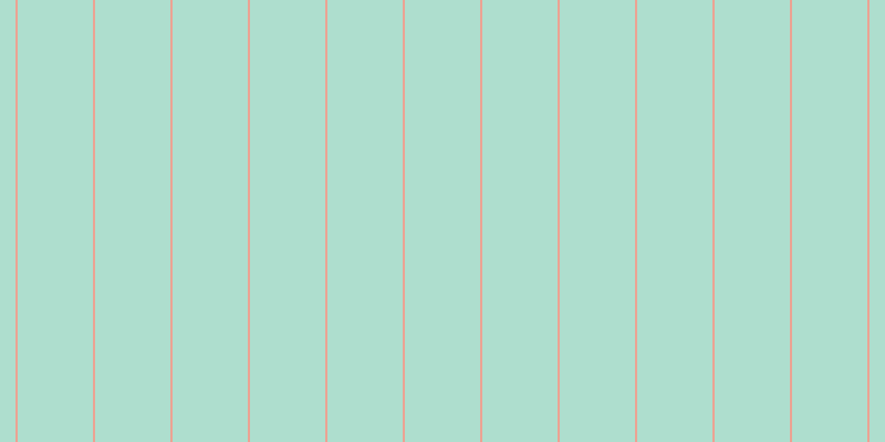 #5fbfa0 (50%), #eba393 vertical lines, two pixels wide, sixty-eight pixels apart