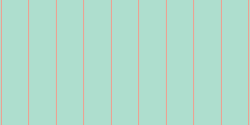 #5fbfa0 (50%), #eba393 vertical lines, four pixels wide, eighty-four pixels apart