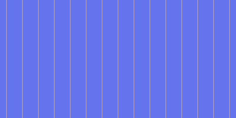 #6474ed, #caa393 vertical lines, two pixels wide, fifty-two pixels apart