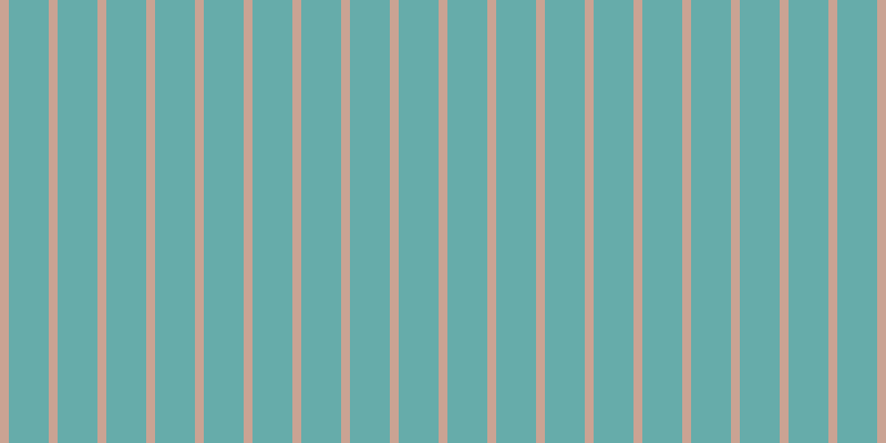 #66acaa, #caa393 vertical lines, eight pixels wide, thirty-six pixels apart
