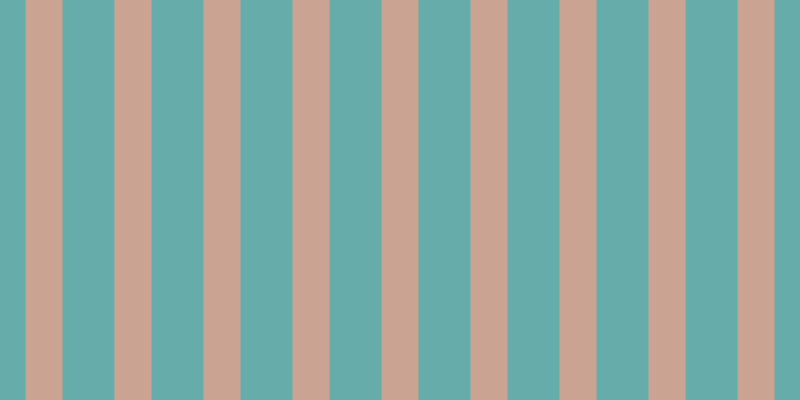 #66acaa, #caa393 vertical lines, thirty-seven pixels wide, fifty-two pixels apart