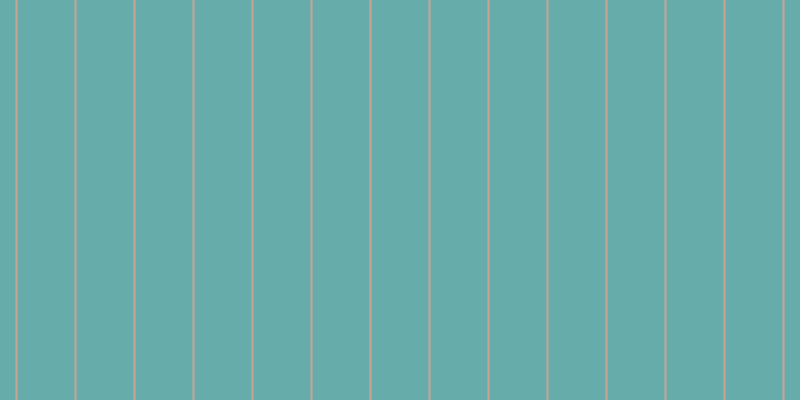 #66acaa, #caa393 vertical lines, two pixels wide, fifty-seven pixels apart