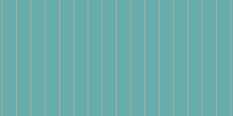 #66acaa, #eba393 vertical lines, two pixels wide, forty-seven pixels apart
