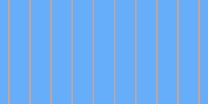 #66adfa, #caa393 vertical lines, seven pixels wide, seventy-four pixels apart