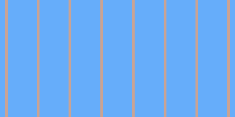 #66adfa, #caa393 vertical lines, nine pixels wide, ninety-nine pixels apart