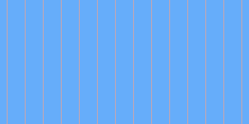 #66adfa, #eba393 vertical lines, two pixels wide, fifty-six pixels apart