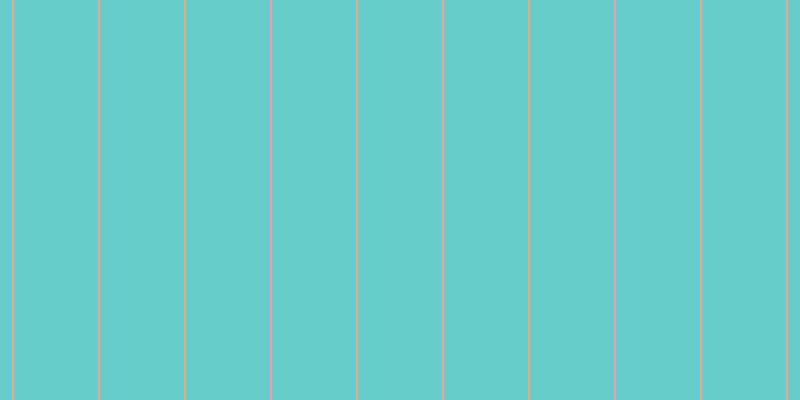 #66cdcb, #eba393 vertical lines, two pixels wide, eighty-four pixels apart