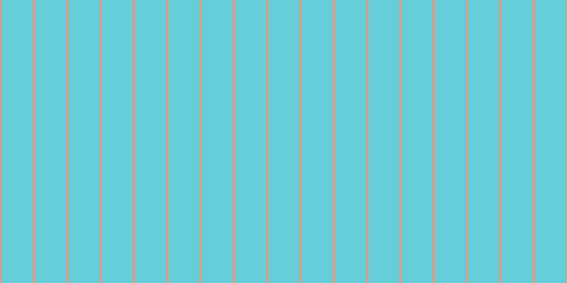 #66ced9, #caa393 vertical lines, four pixels wide, forty-three pixels apart