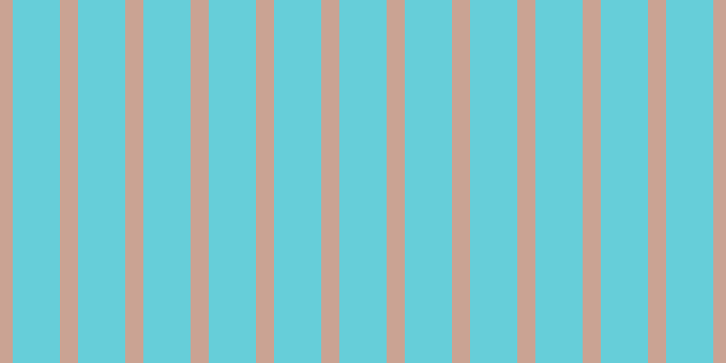#66ced9, #caa393 vertical lines, twenty pixels wide, fifty-two pixels apart