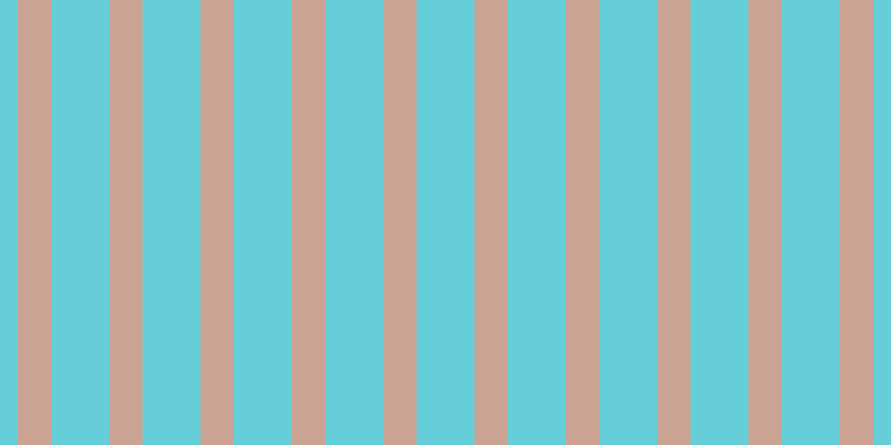 #66ced9, #caa393 vertical lines, thirty pixels wide, fifty-two pixels apart