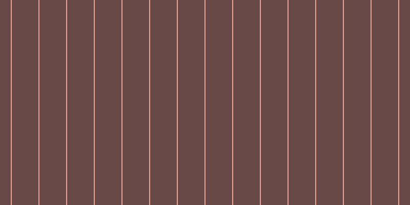 #694848, #eba393 vertical lines, two pixels wide, fifty-two pixels apart