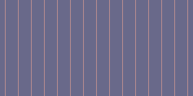 #69698a, #eba393 vertical lines, two pixels wide, fifty-two pixels apart